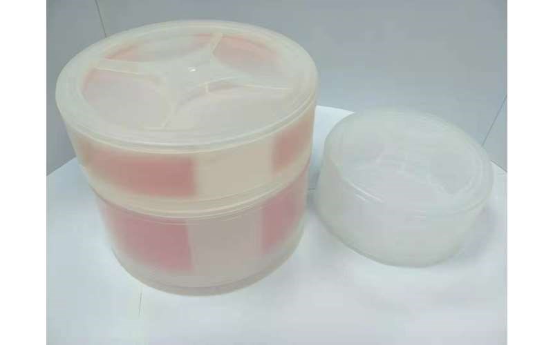 4피스 웨이퍼 박스 – 케이크 스타일 코인 박스 (Four-piece Coin Box)