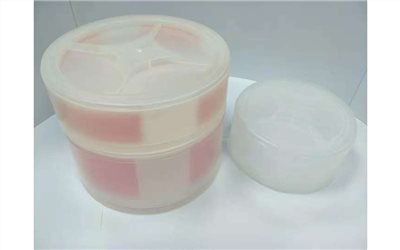 4피스 웨이퍼 박스 – 케이크 스타일 코인 박스 (Four-piece Coin Box)